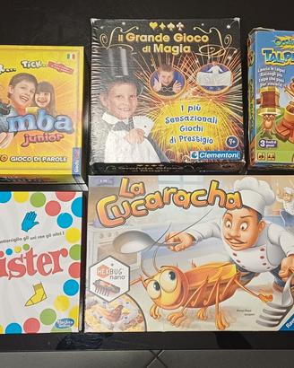 Set 5 giochi in scatola