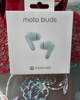 Cuffie Bluetooth Motorola Buds Blu Glaciale nuove