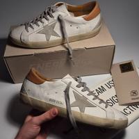 Golden Goose Superstar grigia e marrone size 42