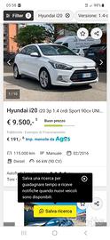 Coppia fendinebbia hyundai i 20 1.4 crdi