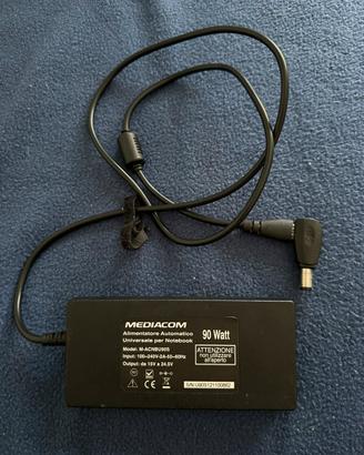 Alimentatore notebook Mediacom 90 watt M-ACNBU90S