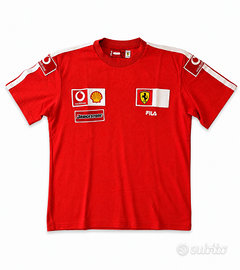 Ferrari Fila 2003 T shirt mai indossata taglia L
