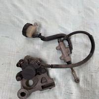 Impianto frenante e sospensione Honda Cbr 600 f