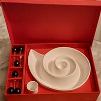 Antipastiera spirale in ceramica +Set accessori