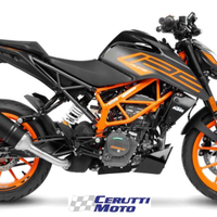 Scarico Leovince LV ONE EVO BLACK KTM Duke 125/390