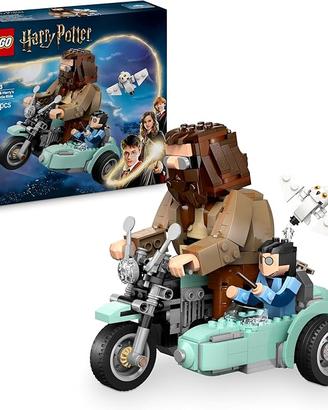 LEGO Harry Potter Giro sul Sidecar di Hagrid e Har