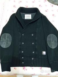 Maglione uomo nero Gaudi cotone M