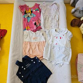 Abbigliamento estivo neonata 0-3 mesi