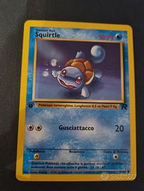 squirtle 1a edizione ita team Rocket NM