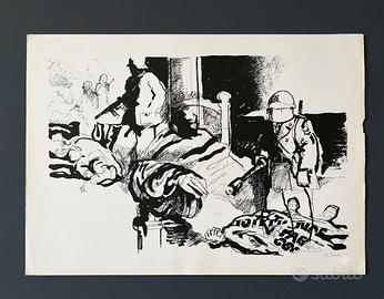 Mario Bardi Litografia Originale 1975