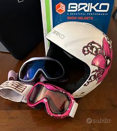 Casco e maschere da sci donna