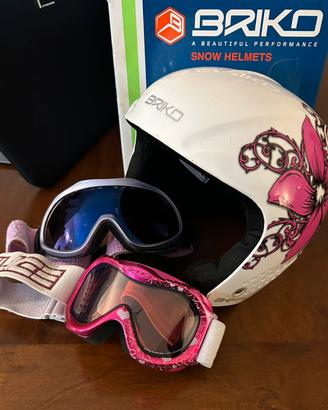 Casco e maschere da sci donna