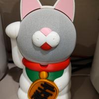 Supporto a forma di Maneki Neko per Alexa