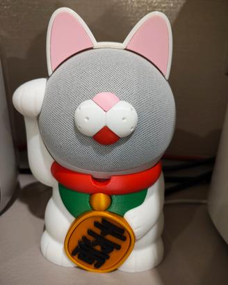 Supporto a forma di Maneki Neko per Alexa