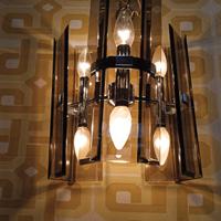 Lampadario Veca anni 70