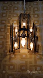 Lampadario Veca anni 70