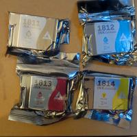 Cartucce Epson 18XL nero cyan magenta giallo nuove