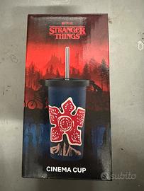 Cinema cup Stranger Things nuova (2 disponibili)
