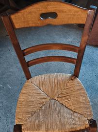 SEDIA PAGLIA campagnola country 