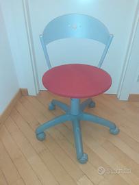 Sedia girevole per cameretta bambini