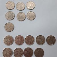 Monete Italiane 100 Lire 1993 - 1996
