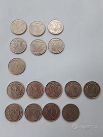 Monete Italiane 100 Lire 1993 - 1996