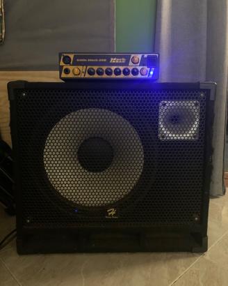 Markbass little mark 250 + cassa HARLEY BENTON 115
