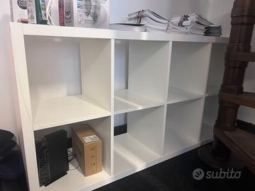 Scaffale IKEA bianco – 180 × 40 × 70 cm