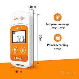 Elitech RC-5+ Registratore di dati di temperatura