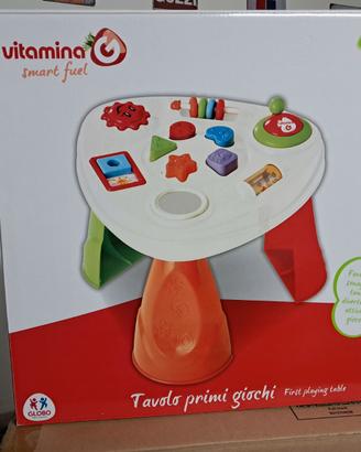 TAVOLO PRIMI GIOCHI VITAMINA G