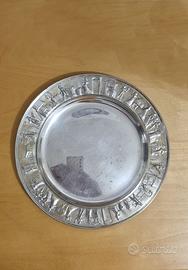 Vassoio vintage ’60s Calderoni-Motta Silver plate