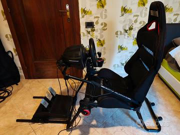 Postazione completa simulatore sim racing