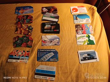 lotto schede telefoniche 