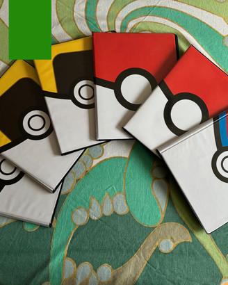 Album Poké/Mega/Ultra Ball (9 tasche, 10 pagine)