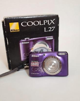 Fotocamera Nikon Coolpix L27 viola