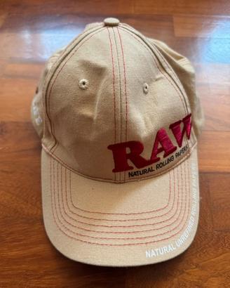 Cappellino RAW Originale Snapback Beige 100%Cotone