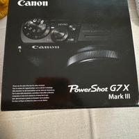 Canon powershot G7x  mark III