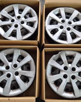 4 Cerchi da 15' in Ferro - Kia - Ceed Pro