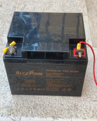 Batteria ricaricabile AlcaPower AP45C12 12V 45Ah