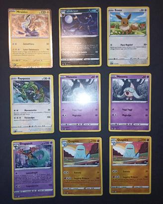 Pokémon, lotto 9 carte McDonald's 2024 ; NM ita