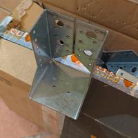 26 pezzi Supporto acciaio zincato per travi