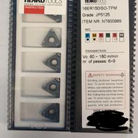 Inserti per filettare passo 1.5