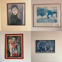 Stampe con cornici varie