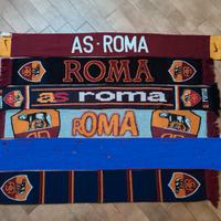 Set 5 sciarpe AS ROMA in lana