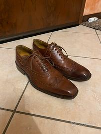 Scarpa in pelle marrone da Uomo