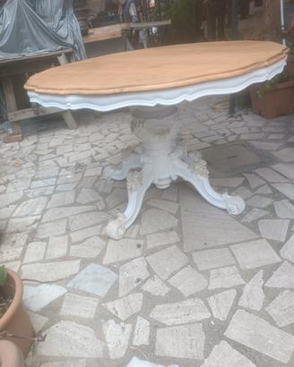 tavolo allungabile shabby chic 