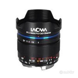 Laowa Venus Optics obiettivo 14mm f/4 Zero-D Sony