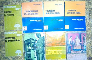 Stock 8 libri latino, greco, storia