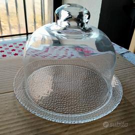 Campana vetro per dolci o salumi