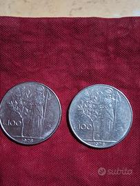 Moneta da 100 lire anno 1978